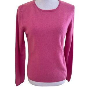 Cashmere Pink Crew Neck Sweater Size Small